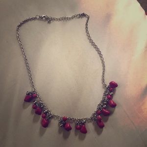 Classy pink necklace